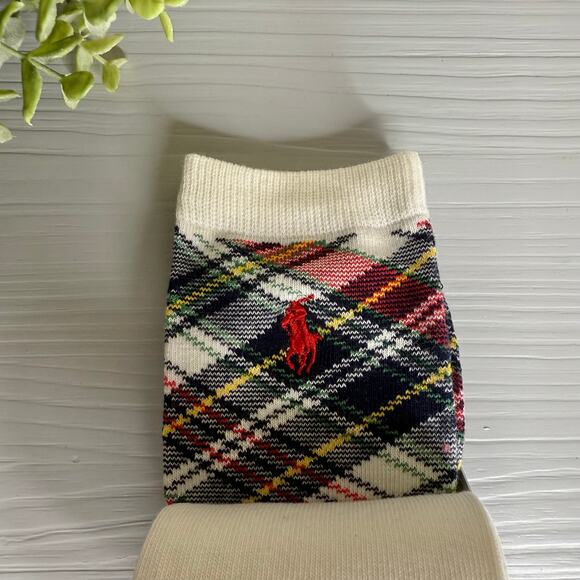 Polo Ralph Lauren Girl's Socks Polo Bear Set of 3 pairs 4-10 shoes 9-11 socks - Picture 4 of 7